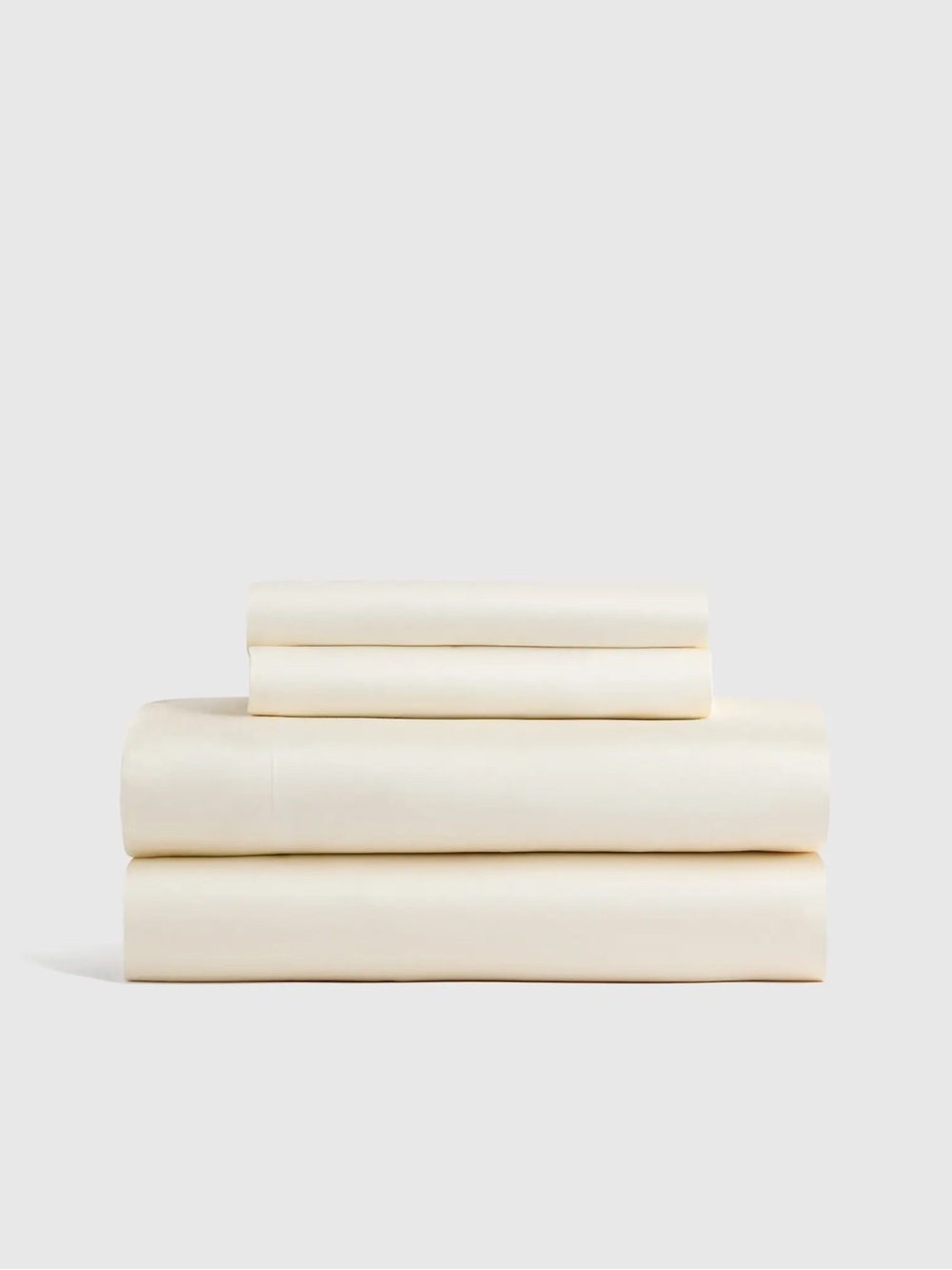 NEW Quince Queen Ivory Bamboo Sheet Set 4piece THE SOFTEST SHEETS EVER